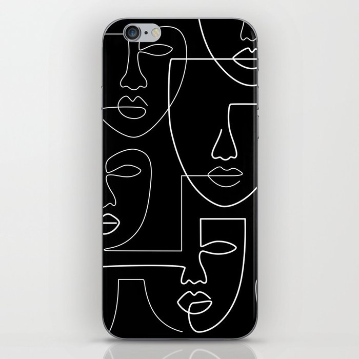 Face Forms iPhone Skin