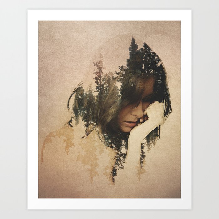 Lost In Thought Art Print