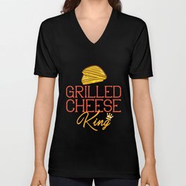 Grilled Cheese Sandwich Maker Toaster V Neck T Shirt