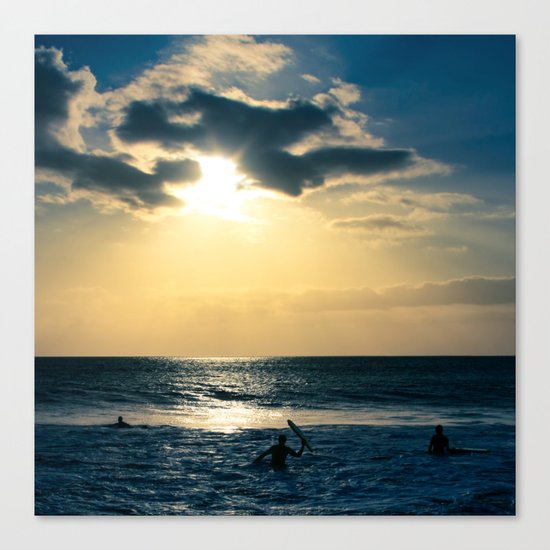 E ala mai o loko i ke kuhohonu o ke Aloha Kamaole Beach Canvas Print