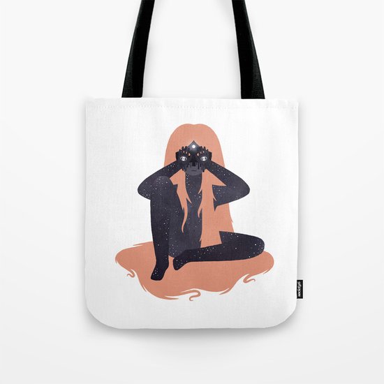 Space girl 2 Tote Bag