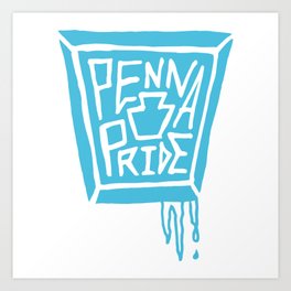 Penna Pride Art Print