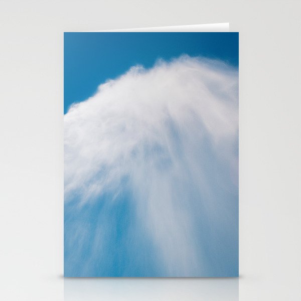 Water fountain in the sky Stationery Cards