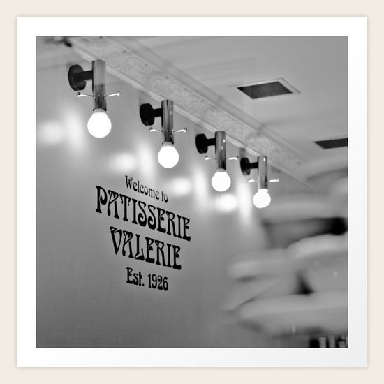 Patisserie Art Print