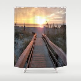 Good Morning Tybee Island Shower Curtain