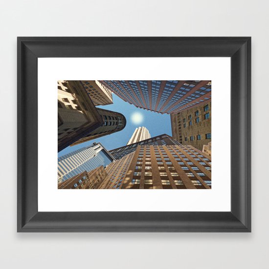 At its Zenith - New York Framed Art Print