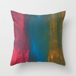 Abstract Vibrancy Throw Pillow