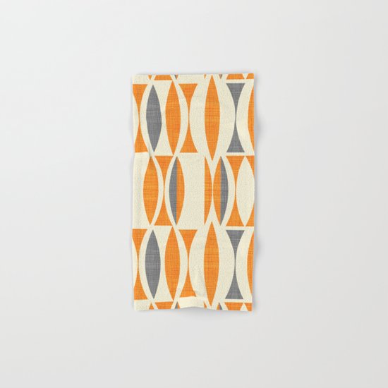 Seventies orange Hand & Bath Towel