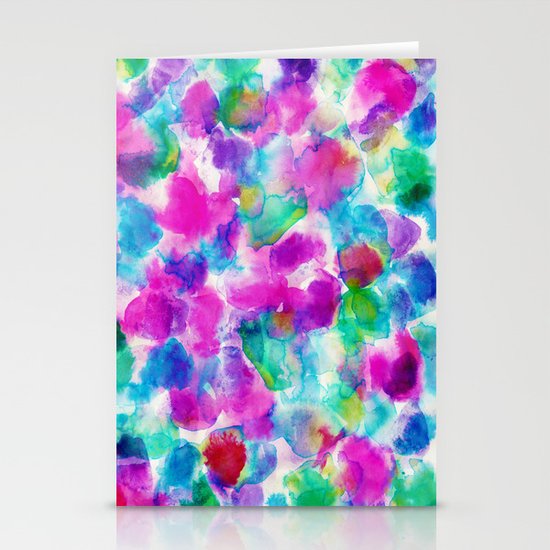Amaris Magenta Stationery Cards