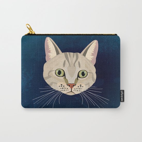 Tabby Cat Carry-All Pouch