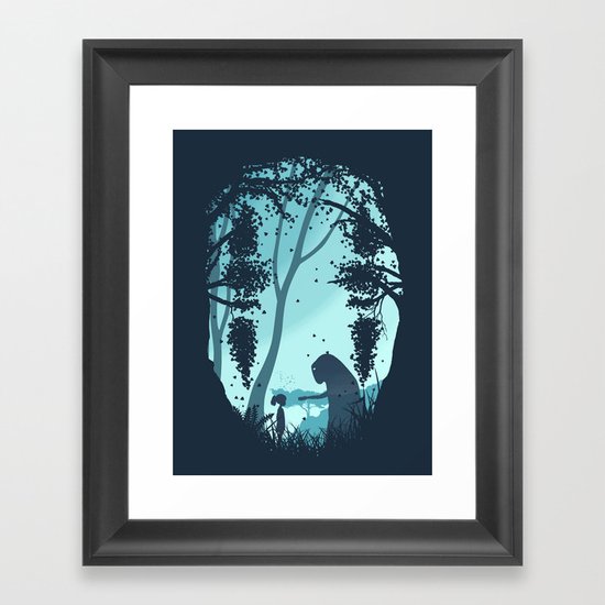 Lonely Spirit Framed Art Print