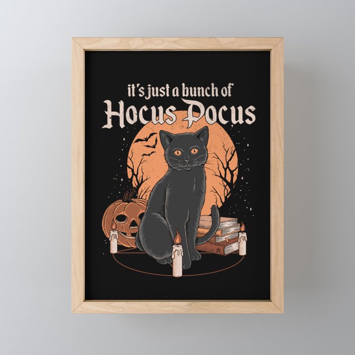 Bunch of Hocus Pocus Framed Mini Art Print