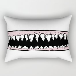 Teeth. Rectangular Pillow