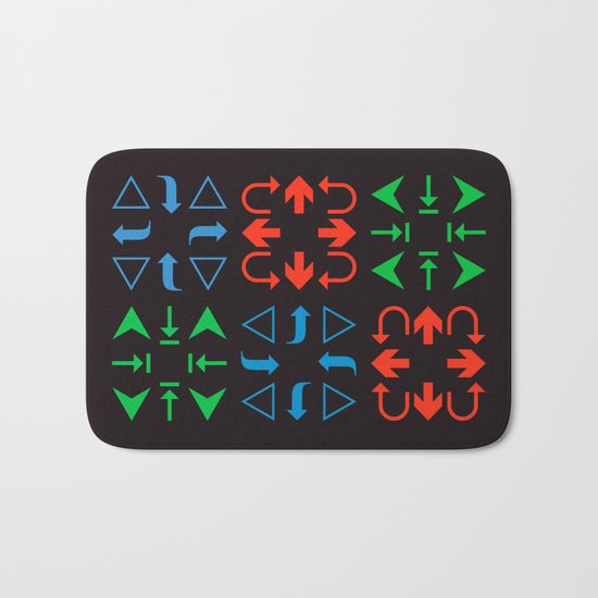 Arrows Bath Mat