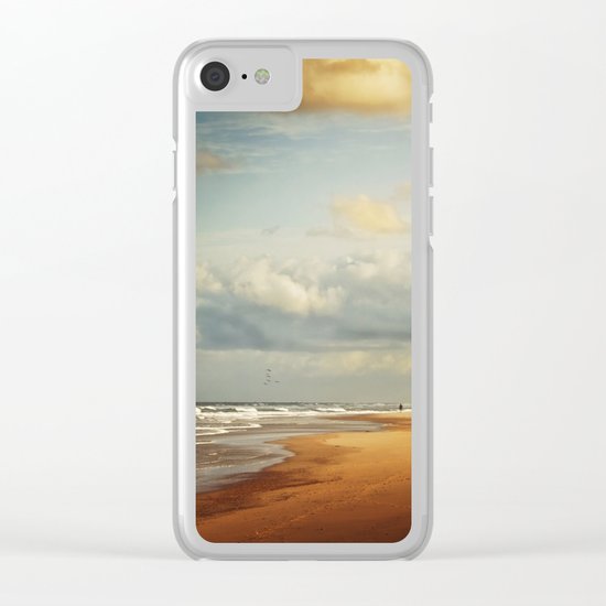 my dream beach Clear iPhone Case