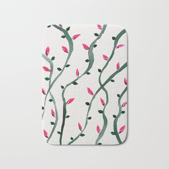 Spring Buds Bath Mat