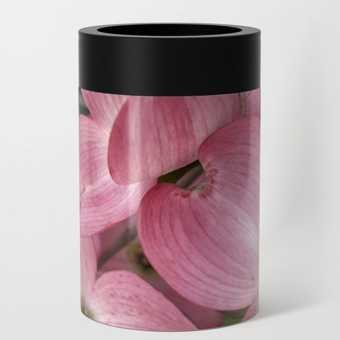 Playful Pink Dogwood Flowers Blooms Can Cooler