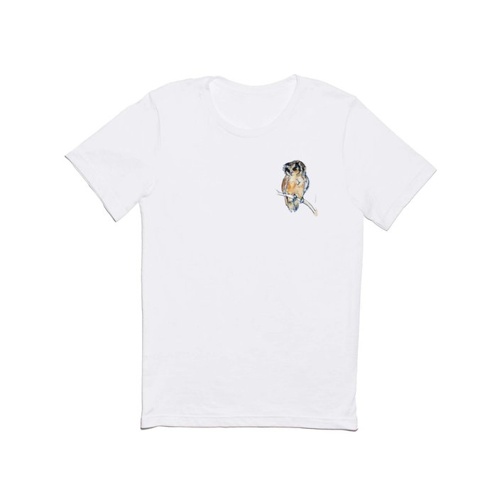 Little Owl, Watercolor T Shirt