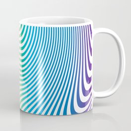 Twisty Stripes in Rainbow Colors. Mug