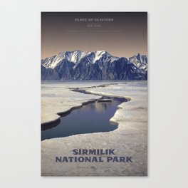 Sirmilik National Park Canvas Print