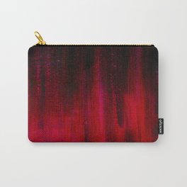 Red and Black Abstract Carry-All Pouch