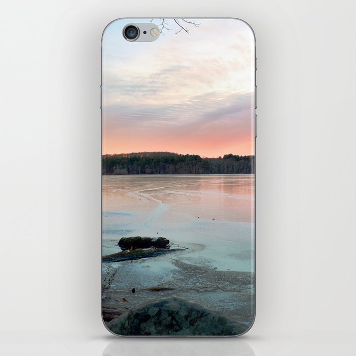 Connecticut Lake Sunrise iPhone Skin