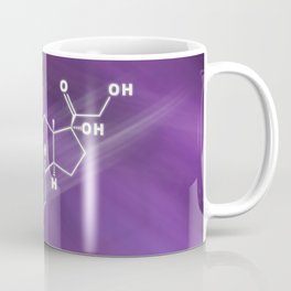 Cortisol Hormone Structural chemical formula Coffee Mug
