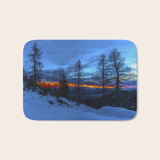Warm Streak 1 Bath Mat