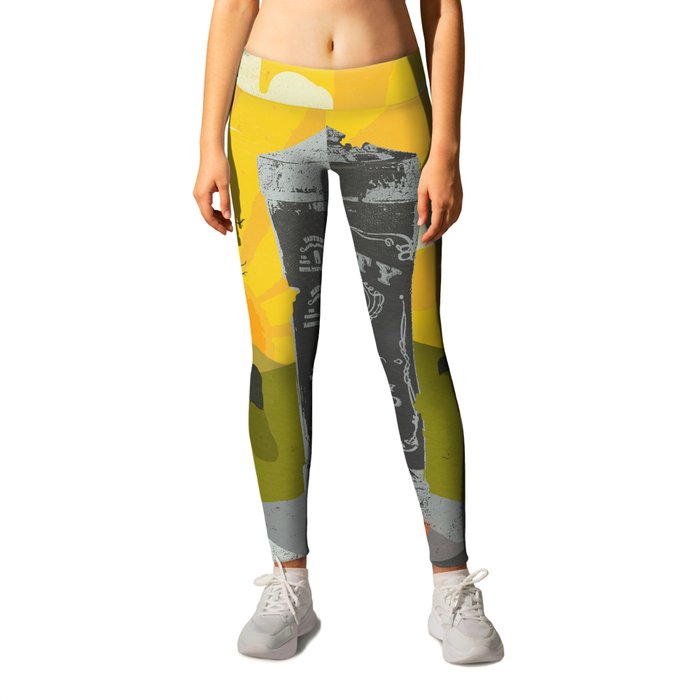 PARTY, BUT DON'T PARTY TOO HARD Leggings by Showdeer