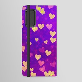 Purple Love Android Wallet Case