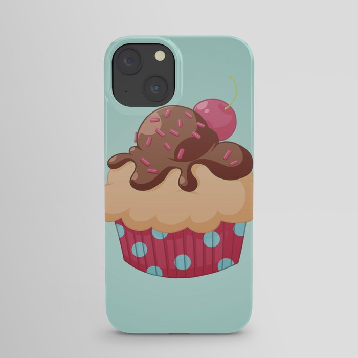 Chocolate Cupcake iPhone Case