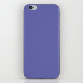 Very Periwinkle Purple Blue Solid Coordinate Color iPhone Skin