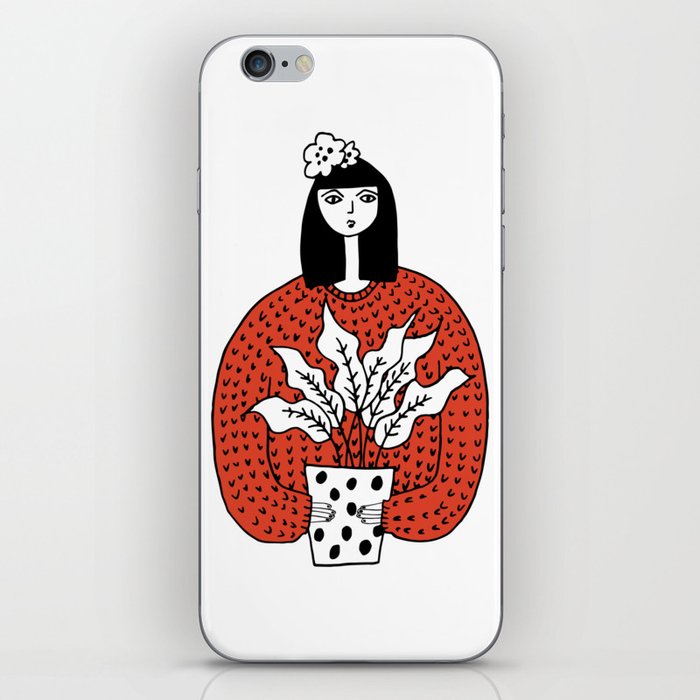 Life is better with plants iPhone Skin