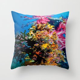 Sea Fish Throw Pillow