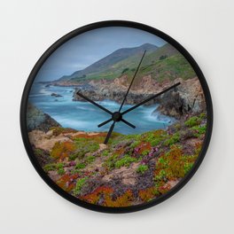 Big Sur Spring Wall Clock