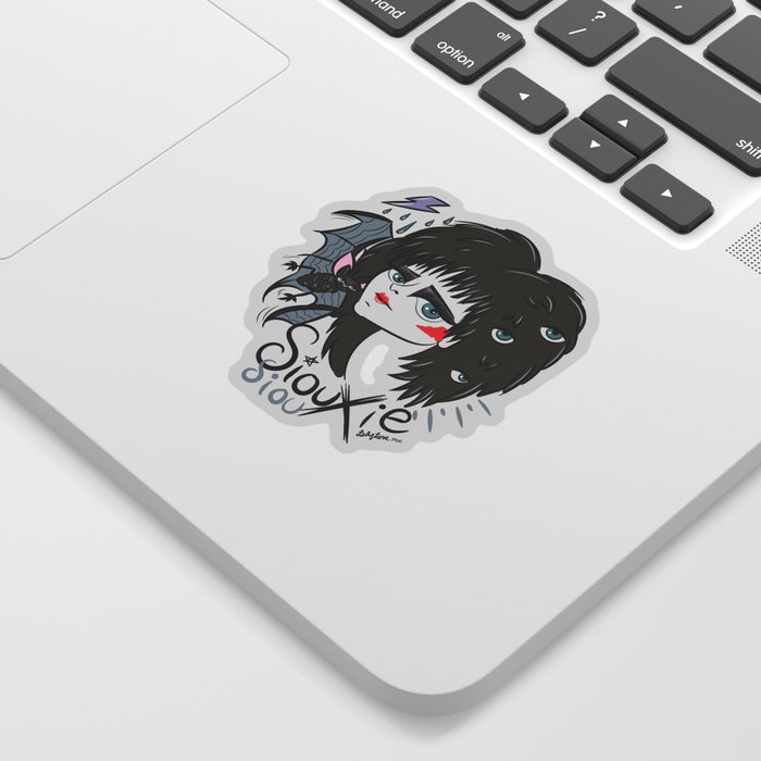 Goth Queen Siou xsie Sticker