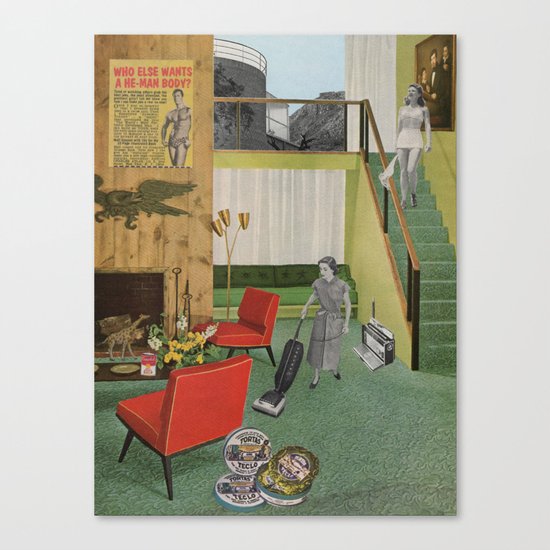 (Acting Like) Some Kind Of Fifties Housewife I Canvas Print