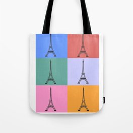 Eiffel Tower Vintage Tote Bag