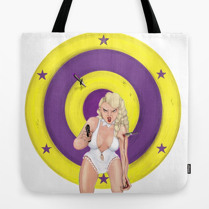 Knifethrower's Wife Tote Bag