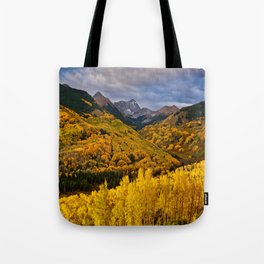 Aspen Sunrise, Colorado Tote Bag