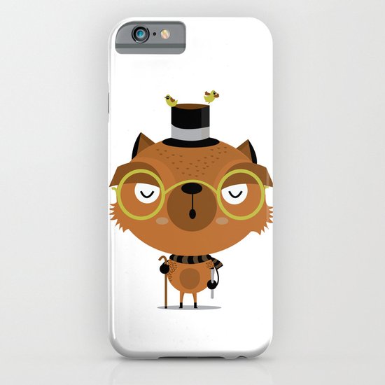 Cat with hat iPhone & iPod Case