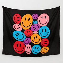 Warped Happiness Wall Tapestry