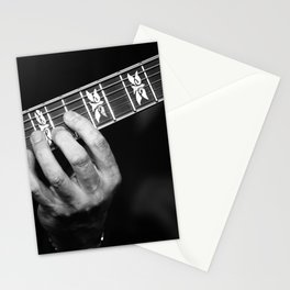 Guitar Hand Stationery Cards