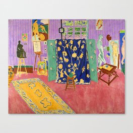 Henri Matisse The Pink Studio Canvas Print