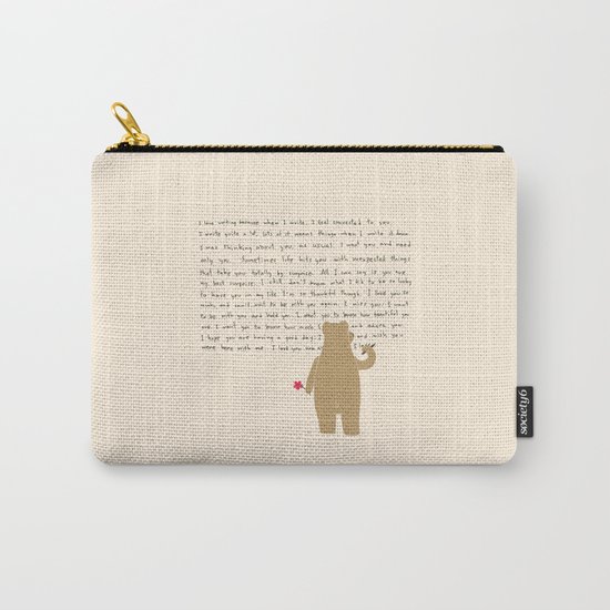 Writing Carry-All Pouch