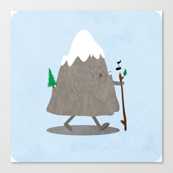 Lil' Hiker Canvas Print