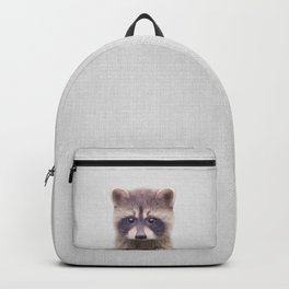 Raccoon - Colorful Backpack