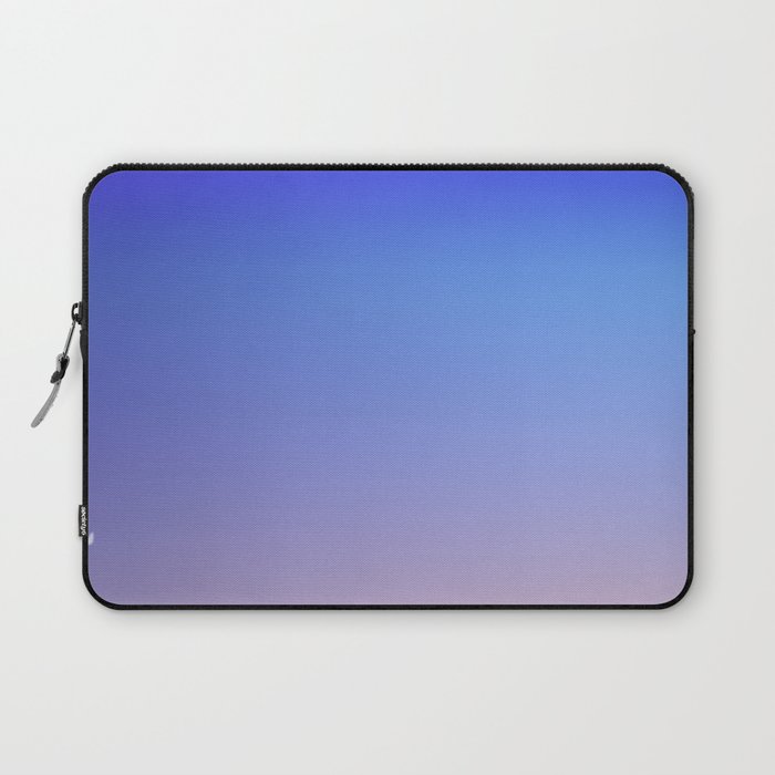 20  Blue Gradient Background 220715 Minimalist Art Valourine Digital Design Laptop Sleeve