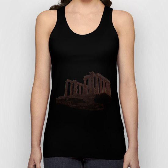 Temple of Poseidon Unisex Tank Top