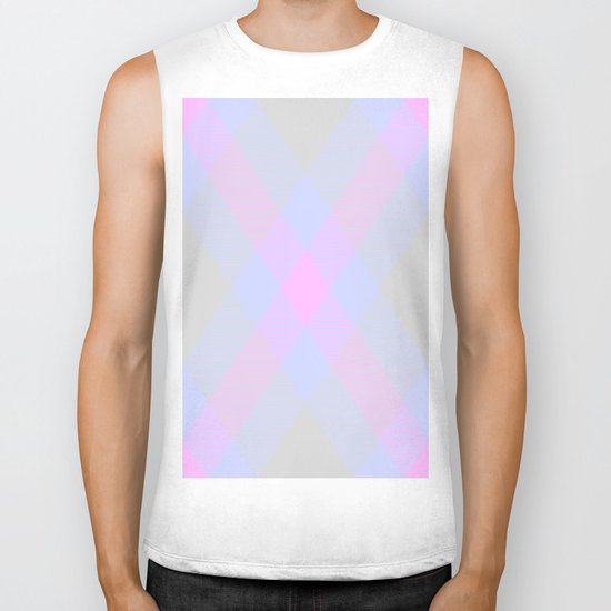 Tartan Pattern 5 Biker Tank